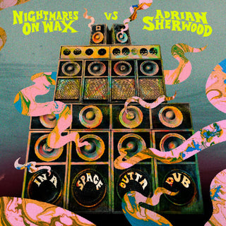 the album cover for Nightmares On Wax Vs Adrian Sherwood - In A Space Outta Dub