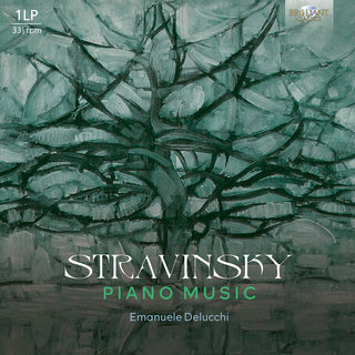 the album cover for Emanuele Delucchi - Stravinsky: Pno Music