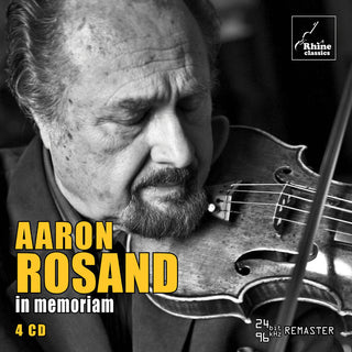the album cover for AARON ROSAND - In Memoriam - Live