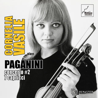 the album cover for Cornelia Vasile - Paganini