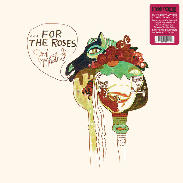 the album cover for Joni Mitchell - For The Roses [RSD 2026]
