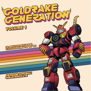 the album cover for Goldrake Generation Volume 1 - O.S.T. - Goldrake Generation Volume 1 (Original Soundtrack)