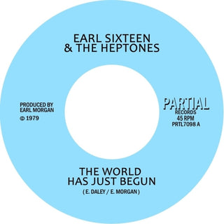 the album cover for Earl Sixteen  / Heptones - World Has Just Begun (Ep)