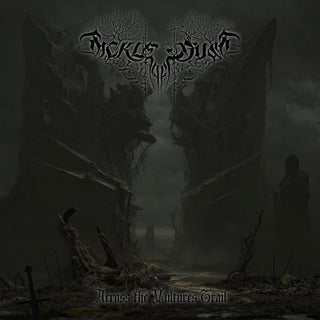 the album cover for Sickle Of Dust - Across The Vulture Trail