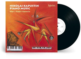 the album cover for Kapustin / Marc Hamelin -Andre - Kapustin: Piano Music (Blk) (Uk)