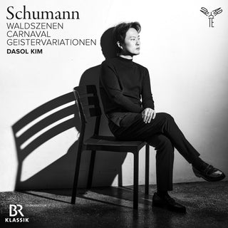 the album cover for Dasol Kim - Schumann: Waldszenen, Carnaval, Geistervariationen