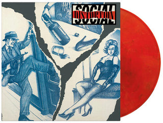 Social Distortion-  Social Distortion (Translucent Red/Black/White Marble Vinyl)
