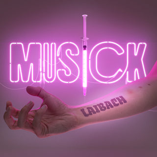 the album cover for Laibach - Musick [Colored Vinyl] [Limited Edition] (Pnk)