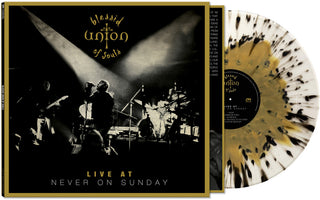 the album cover for Blessid Union Of Souls - Live at Never On Sunday [Black / Clear / Gold Splatter]