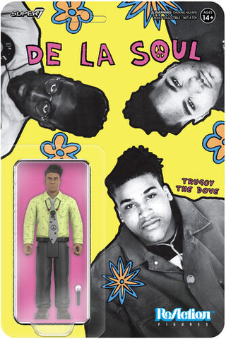 Super7: De La Soul ReAction Figures Wv1 - David Trugoy the Dove Jolicoeur (Me, Myself & I)