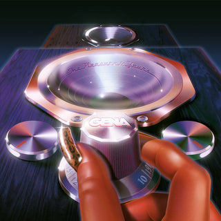 the album cover for Gena - Pleasure Is Yours (Blk) [Colored Vinyl] [Clear Vinyl] [180 Gram] (Red)