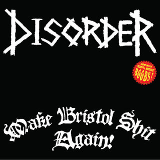 the album cover for Disorder - Make Bristol Shit Again - Green [Colored Vinyl] (Grn)
