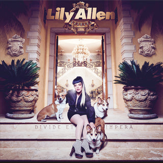 the album cover for Lily Allen - Sheezus [Clear Vinyl]