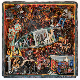 the album cover for Unknown Artist - POMPEII // UTILITY [Indie Exclusive Gumby Green Vinyl]