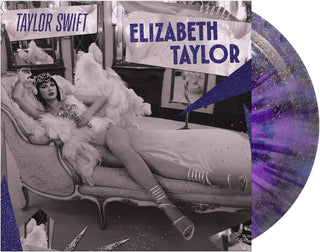 the album cover for Taylor Swift - Elizabeth Taylor [Cry My Eyes Violet Glitter] [RSD 2026]