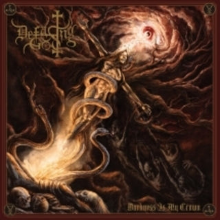 the album cover for Defacing God - Darkness Is My Crown
