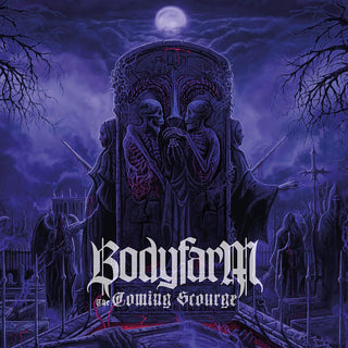 the album cover for Bodyfarm - Coming Scourge