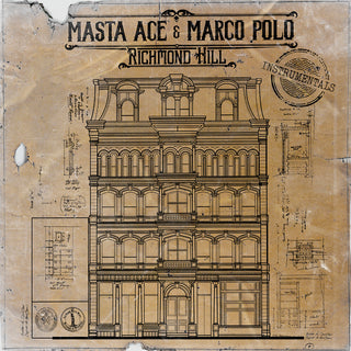 the album cover for Masta Ace & Marco Polo - Richmond Hill - Instrumentals