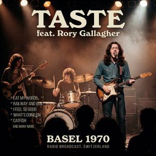 the album cover for Taste / Rory Gallagher - Basel 1970