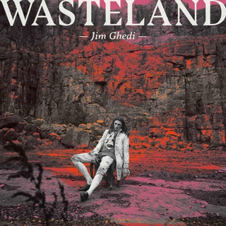 the album cover for Jim Ghedi - Wasteland [Colored Vinyl] (Red)