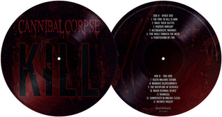 the album cover for Cannibal Corpse - Kill - Picture Disc (Pict) (Uk)