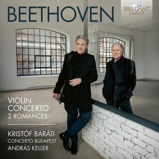 the album cover for Kristof Barati - Beethoven: Vn Concerto Op. 61; Romances For Vn &