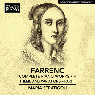 the album cover for Maria Stratigou - Farrenc: Complete Pno Works Vol. 4