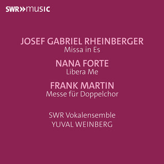 the album cover for Swr Vokalensemble - Masses For Double Choir