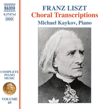 the album cover for Michael Kaykov - Liszt: Complete Pno Music Vol. 69