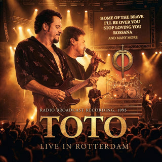 the album cover for Toto - Live In Rotterdam - Yellow [Colored Vinyl] (Ylw)