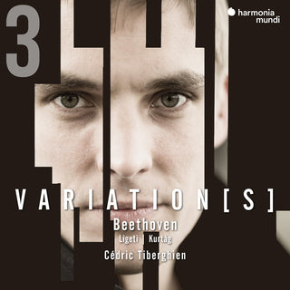 the album cover for Cedric Tiberghien - Beethoven: Complete Variations For Piano Vol. 3