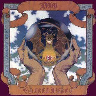 the album cover for Dio - Sacred Heart [Colored Vinyl] (Ylw)