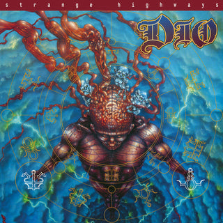 the album cover for Dio - Strange Highways [Colored Vinyl] (Grn)