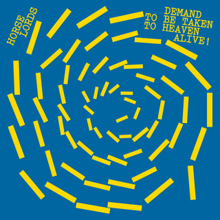 the album cover for Horse Lords - Demand To Be Taken To Heaven Alive [Indie Exclusive] [Indie Exclusive]
