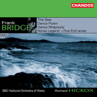 the album cover for Richard Hickox - Dance Rhapsody / Sea / Dance Poem / Norse Legend