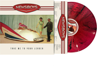 the album cover for Newsboys - Take Me To Your Leader (30th Anniversary) [Colored Vinyl]