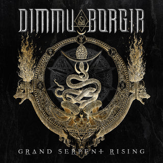 the album cover for Dimmu Borgir - Grand Serpent Rising [Dark Green]