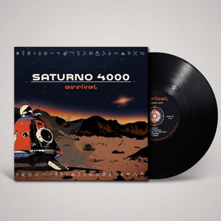 the album cover for Saturno 4000 - Arrival