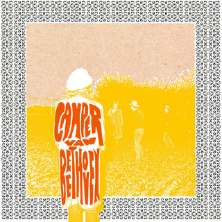 the album cover for Camper Van Beethoven - Telephone Free Landslide Victory [Mustard Yellow]