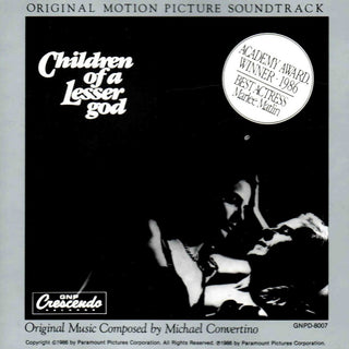the album cover for Children Of A Lesser God / O.S.T. - Children Of A Lesser God / O.S.T.
