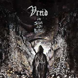 the album cover for Vreid - Skies Turn Black (Blk) [Colored Vinyl] (Gol)