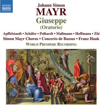 the album cover for Freya Apffelstaedt - Mayr: Giuseppe