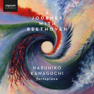 the album cover for Naruhiko Kawaguchi - Journey With Beethoven