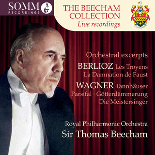 the album cover for Royal Philharmonic Orchestra - Beecham Collection - Berlioz & Wagner: Orchestral