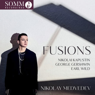 the album cover for Nikolay Medvedev - Fusions