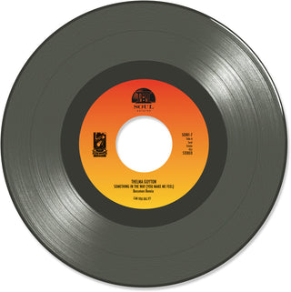 the album cover for Thelma Guyton - Something In The Way (You Make Me Feel) (Bossmen