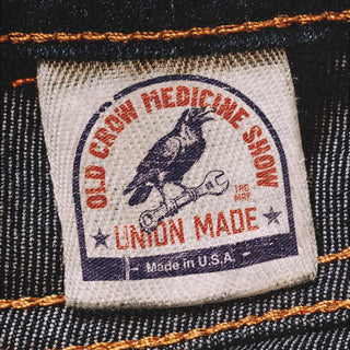 the album cover for Old Crow Medicine Show - Union Made [Indie Exclusive] (Blue) [Clear Vinyl] [Indie Exclusive]