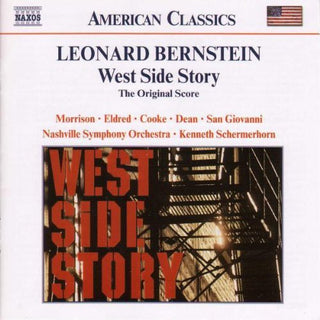the album cover for Kenneth Schermerhorn - West Side Story (Original Score)