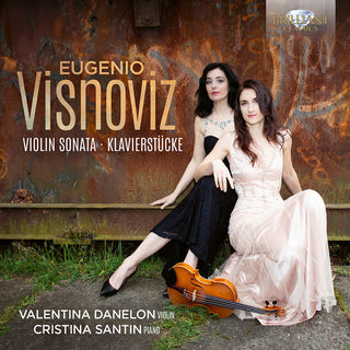 the album cover for Valentina Danelon - Visnoviz: Vn Son Klavierstucke