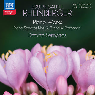 the album cover for Dmytro Semykras - Rheinberger: Pno Works